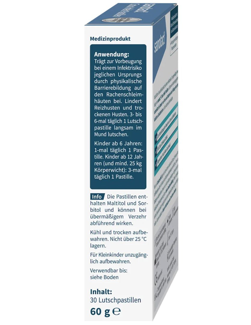 sanotact Cistus Infekt Pastillen 30 St, 60 g