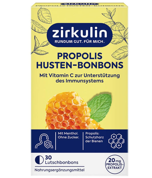 Zirkulin Propolis Husten-Bonbons 30 St, 45 g