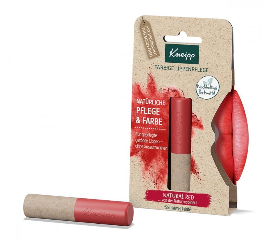 Kneipp Farbige Lippenpflege Natural Red 3.5g