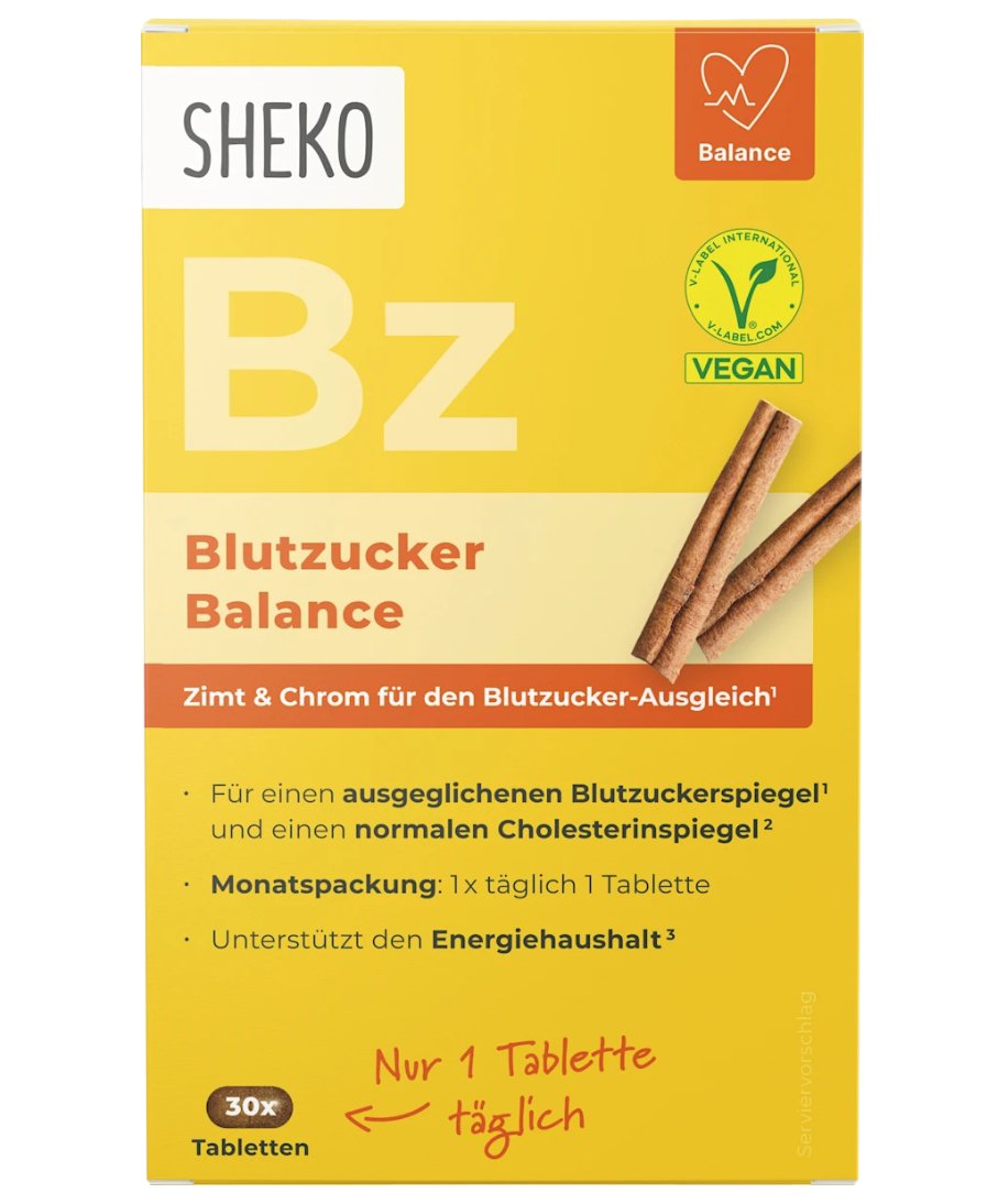 Sheko 肉桂粉 血糖平衡錠 30粒裝