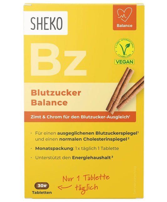 Sheko 肉桂粉 血糖平衡錠 30粒裝