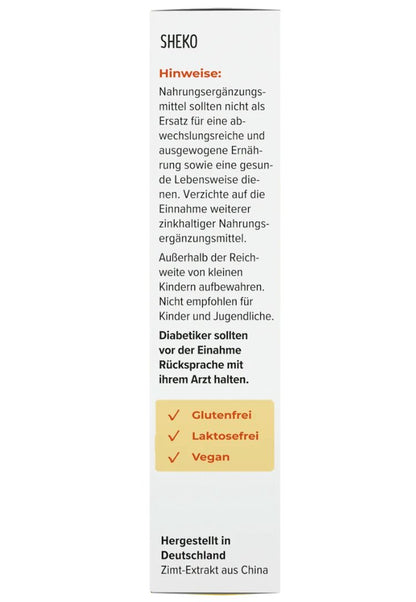 Sheko 肉桂粉 血糖平衡錠 30粒裝