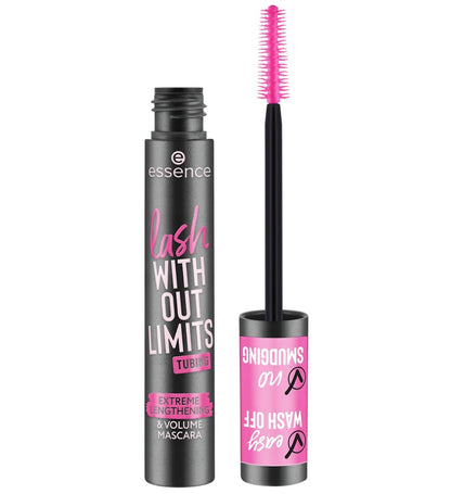 essence Mascara Lash Without Limits Tubing Extreme Lengthening &amp; Volume 04 Black Tubing, 13 ml