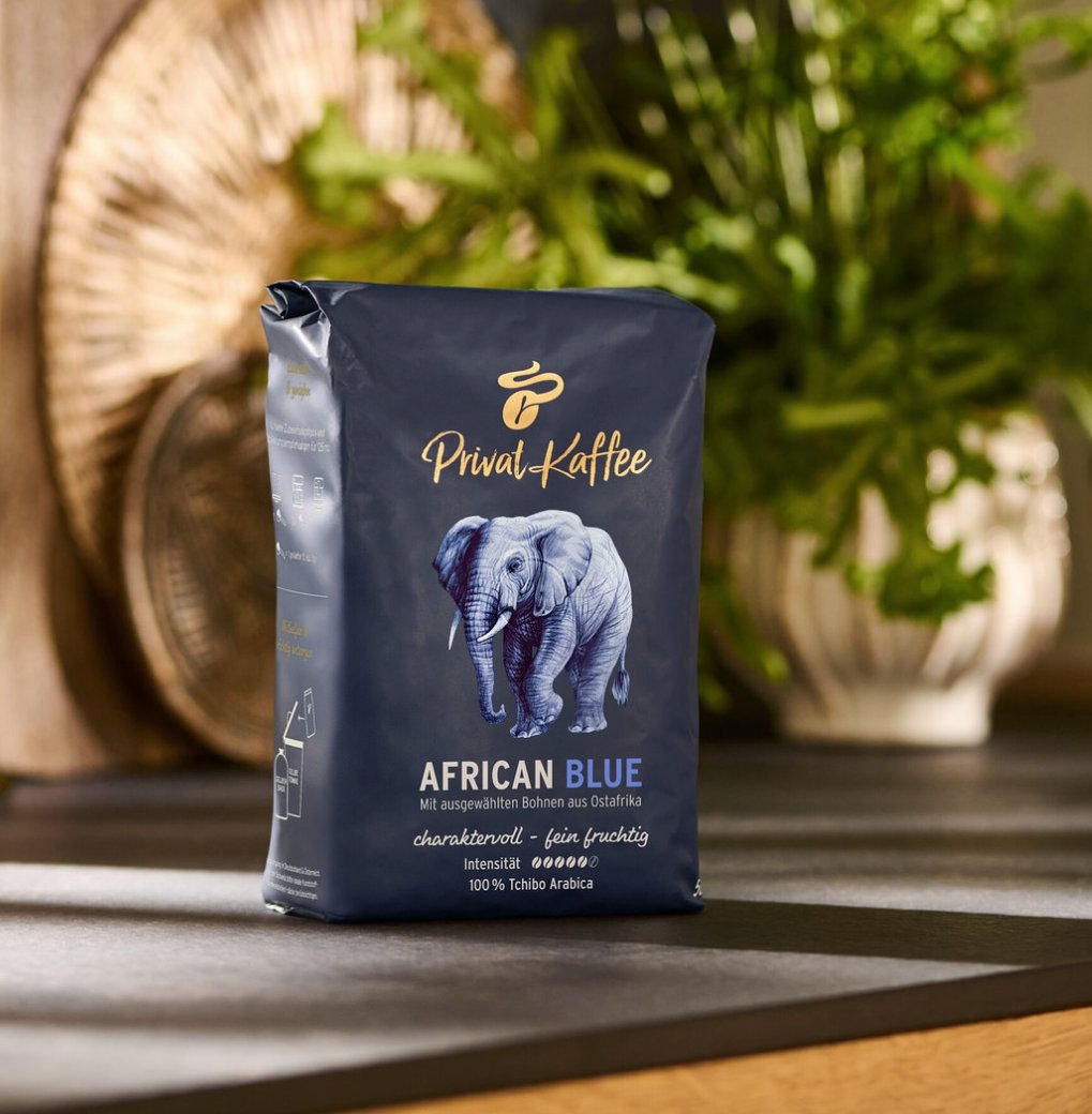 Tchibo Privat 非洲藍咖啡 - 500克整豆 /208174