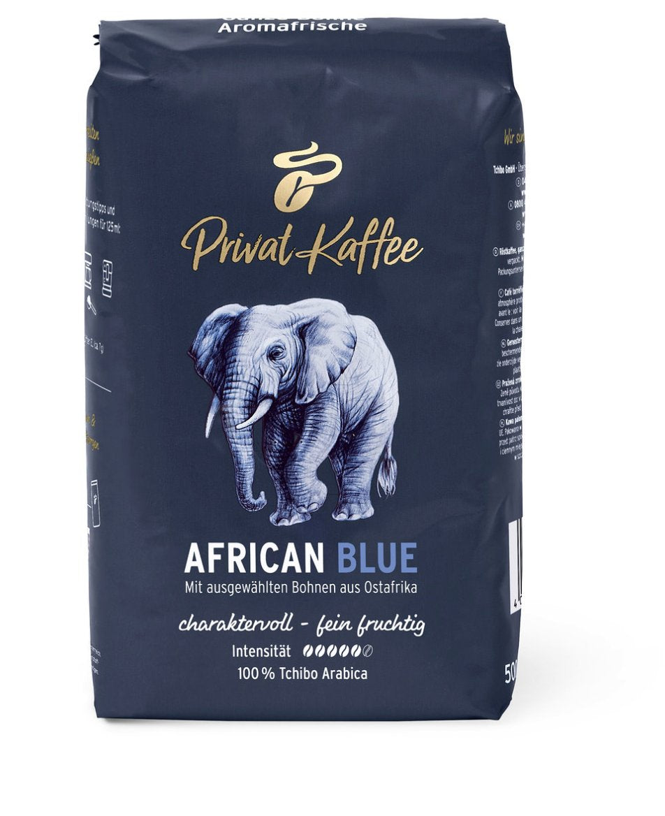 Tchibo Privat 非洲藍咖啡 - 500克整豆 /208174