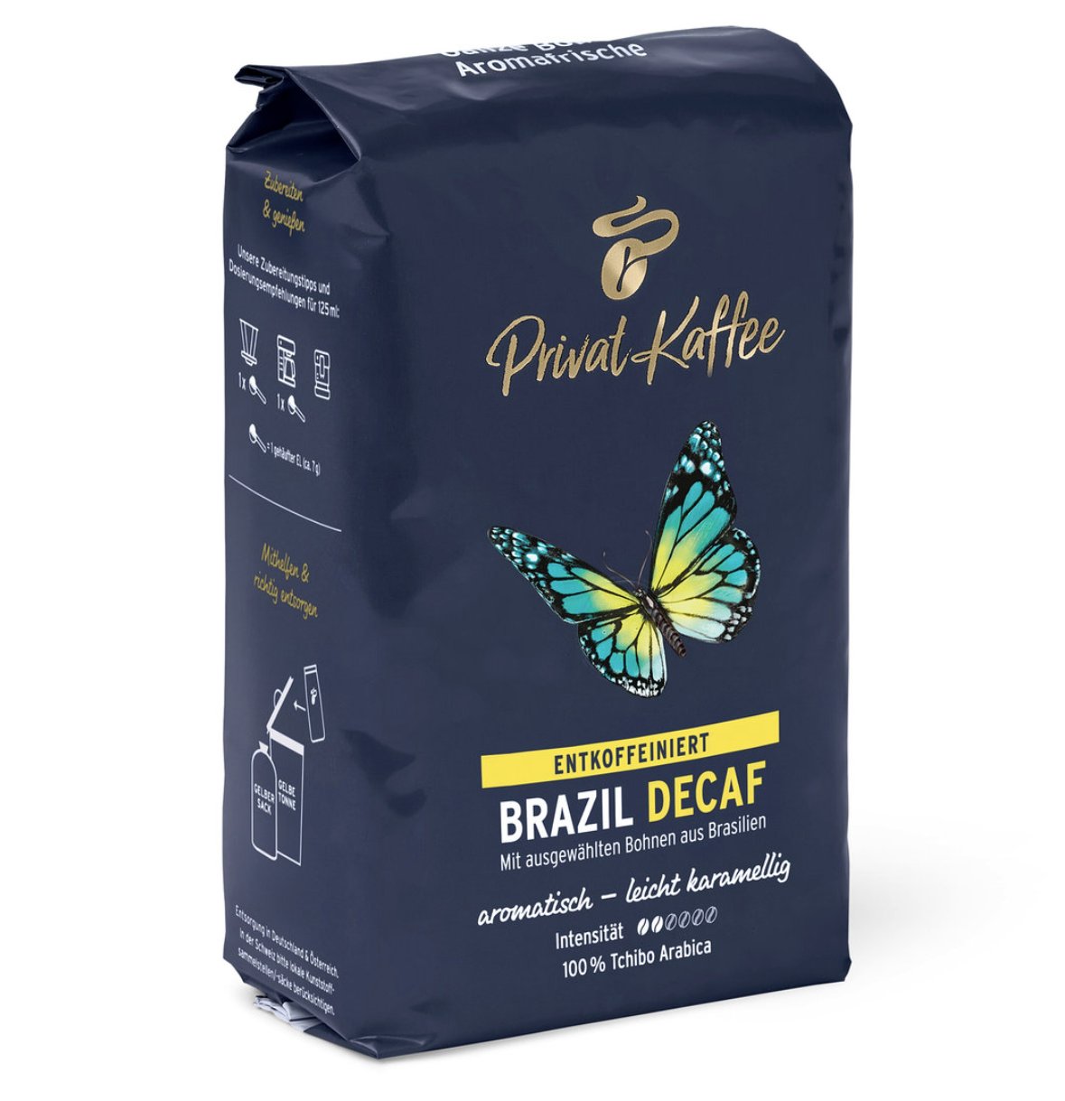 Privat Kaffee 巴西無咖啡因 - 不含咖啡因 500 克全豆 /208192