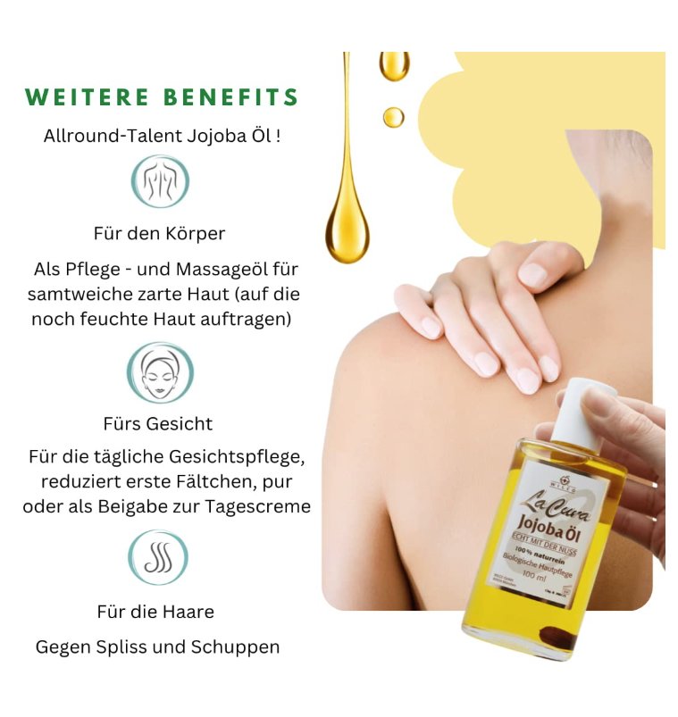 Wilco Natur La Cura Jojoba Öl  100ml