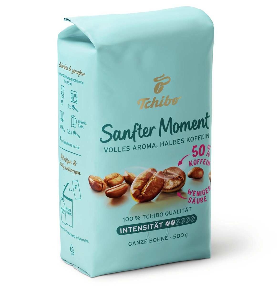 Tchibo Sanfter Moment - 500 g Ganze Bohne
