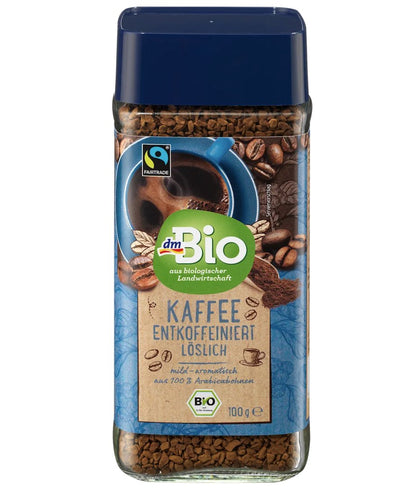 dmBio Kaffee Entkoffeiniert löslich, 100 g