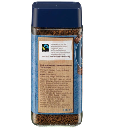 dmBio Kaffee Entkoffeiniert löslich, 100 g