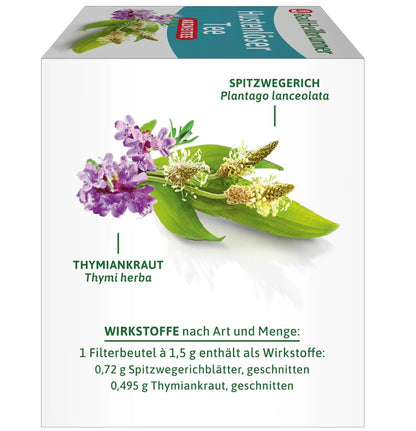 巴特海爾布倫納藥用祛痰茶（8個茶包），12克