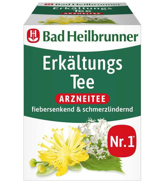 巴特海爾布倫納藥用冷茶（8個茶包），16克