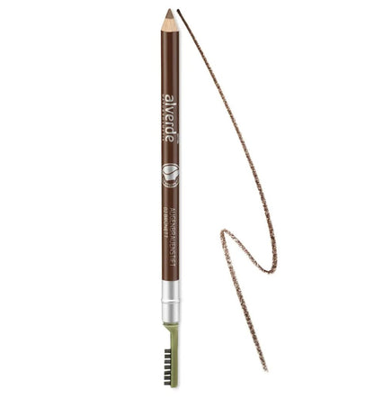 alverde NATURKOSMETIK Augenbrauenstift 02 Braun, 1,1 g