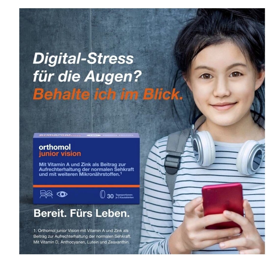 Orthomol junior Vision 30 pieces