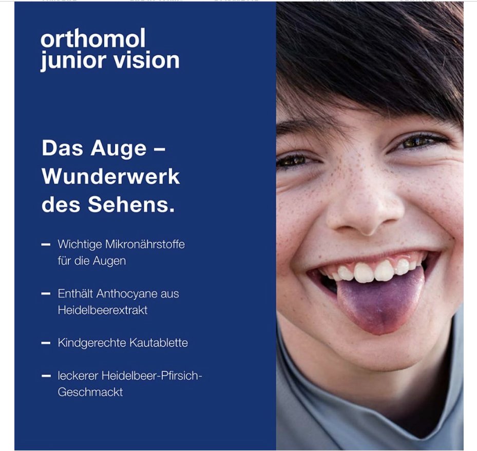 Orthomol junior Vision 30 pieces