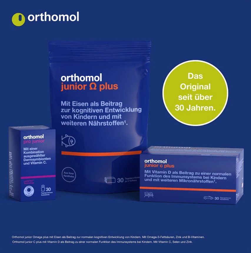 Orthomol junior Vision 30 pieces