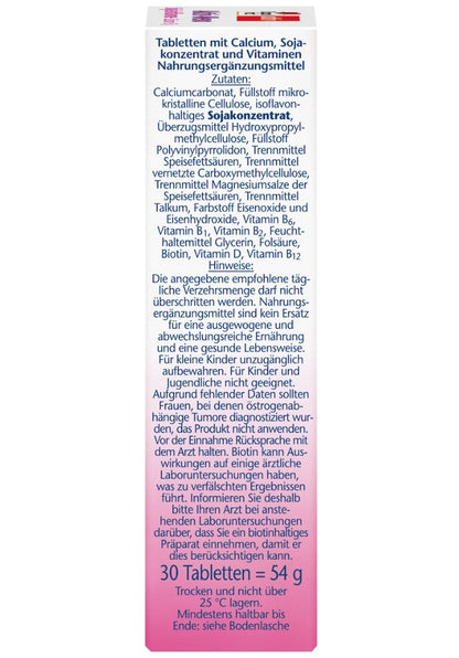 Doppelherz Aktiv-Meno soy isoflavones + calcium + vitamin D3 tablets 30 pieces, 52.1 g
