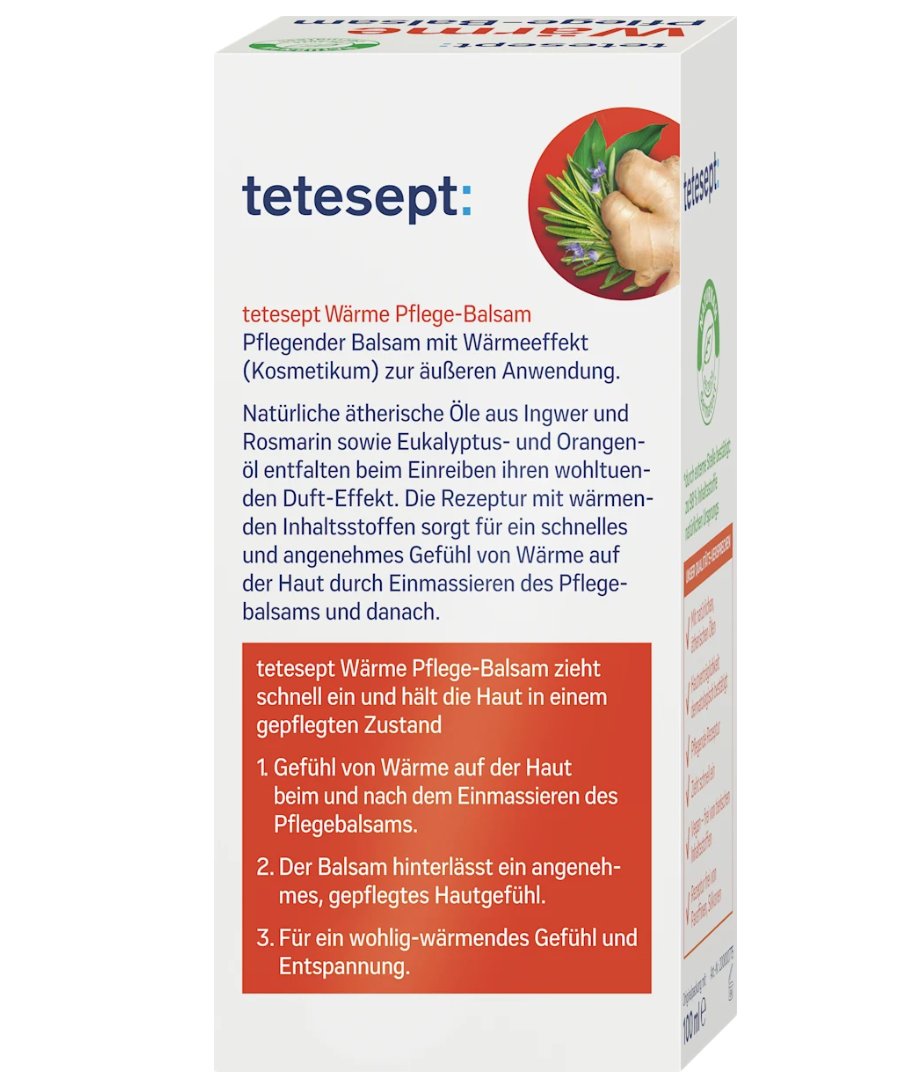 Tetesept Wärme Pflege-Balsam 100 ml