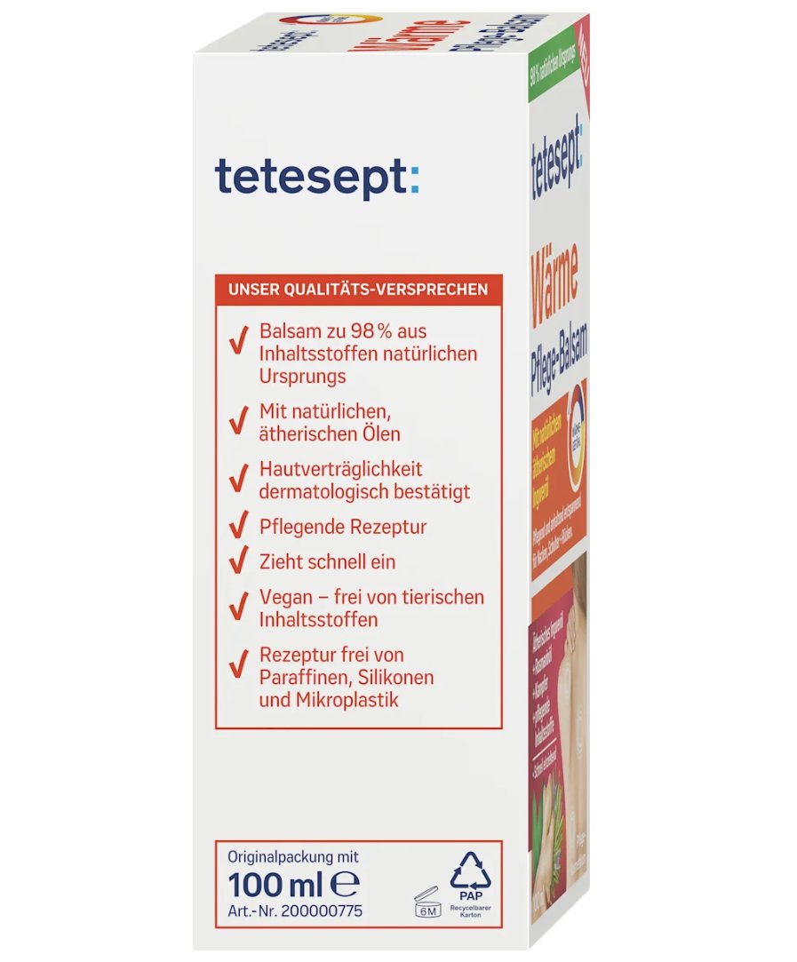 Tetesept Wärme Pflege-Balsam 100 ml