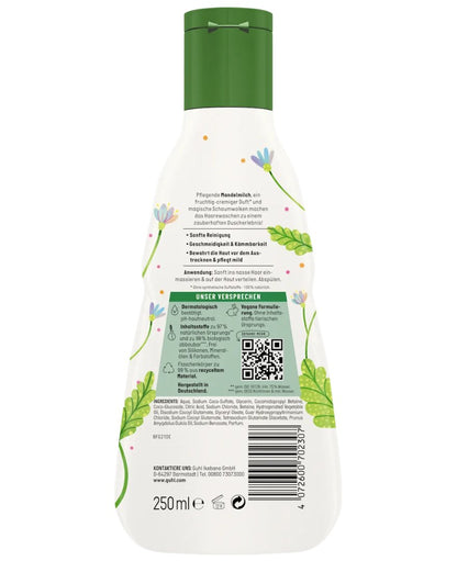 GUHL Kinder Shampoo, Spülung & Duschgel 3in1 Mandelmilch, 250 ml