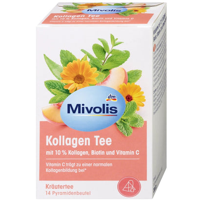 Mivolis Kräutertee, Kollagen Tee (14 Beutel), 28 g