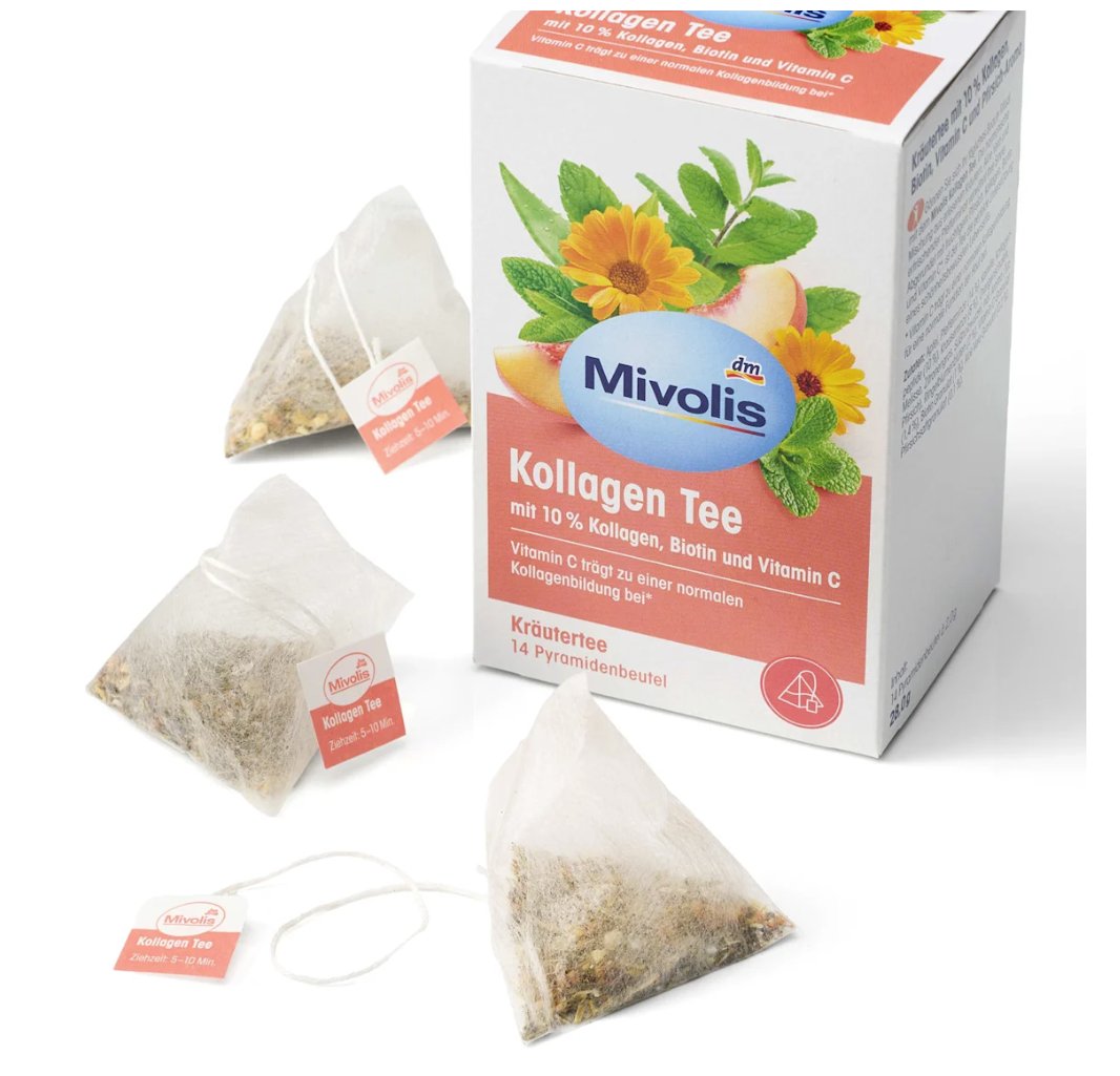 Mivolis Kräutertee, Kollagen Tee (14 Beutel), 28 g