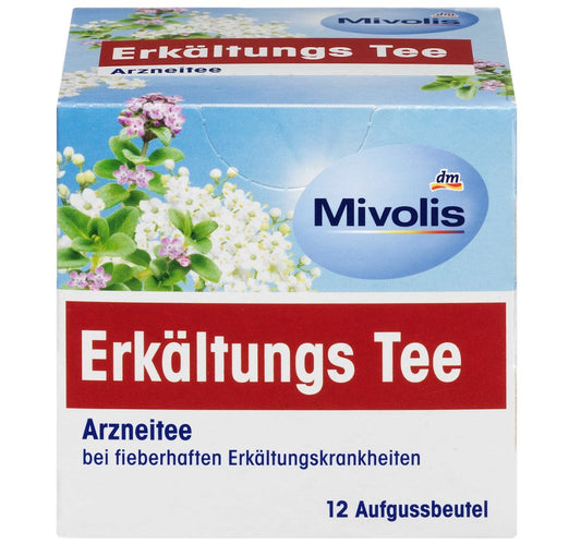Mivolis Arzneitee, Erkältungs Tee (12 Beutel), 24 g