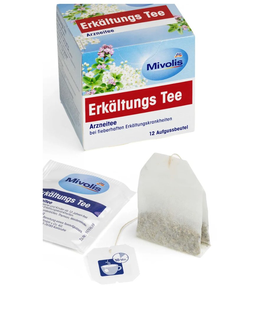 Mivolis Arzneitee, Erkältungs Tee (12 Beutel), 24 g
