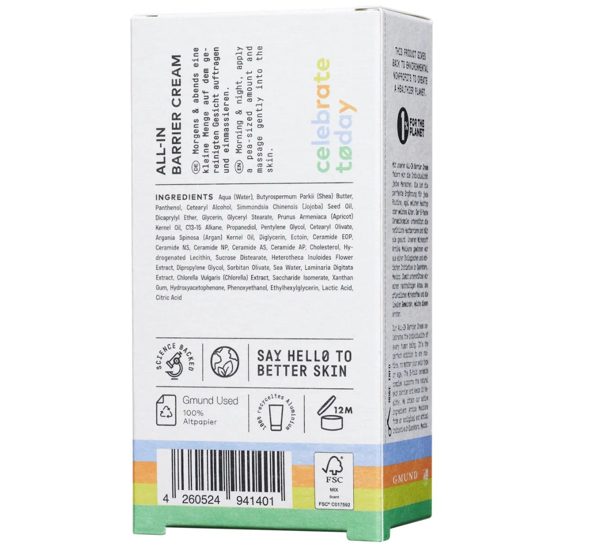 NØ cosmetics All-In Barrier Face Cream, 50 ml