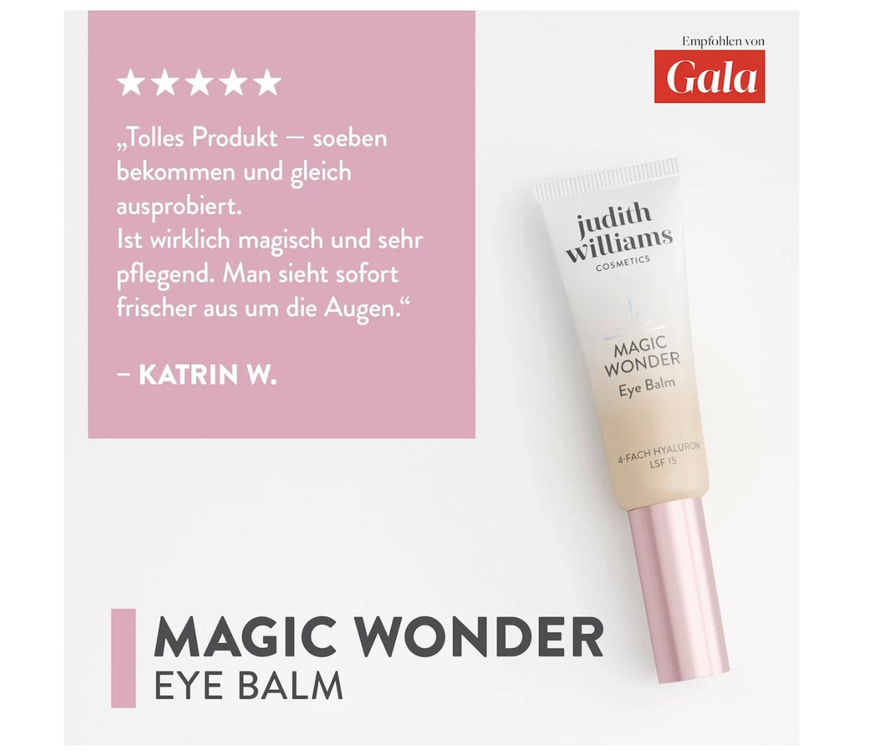 Judith Williams Augencreme Magic Wonder, 10 ml