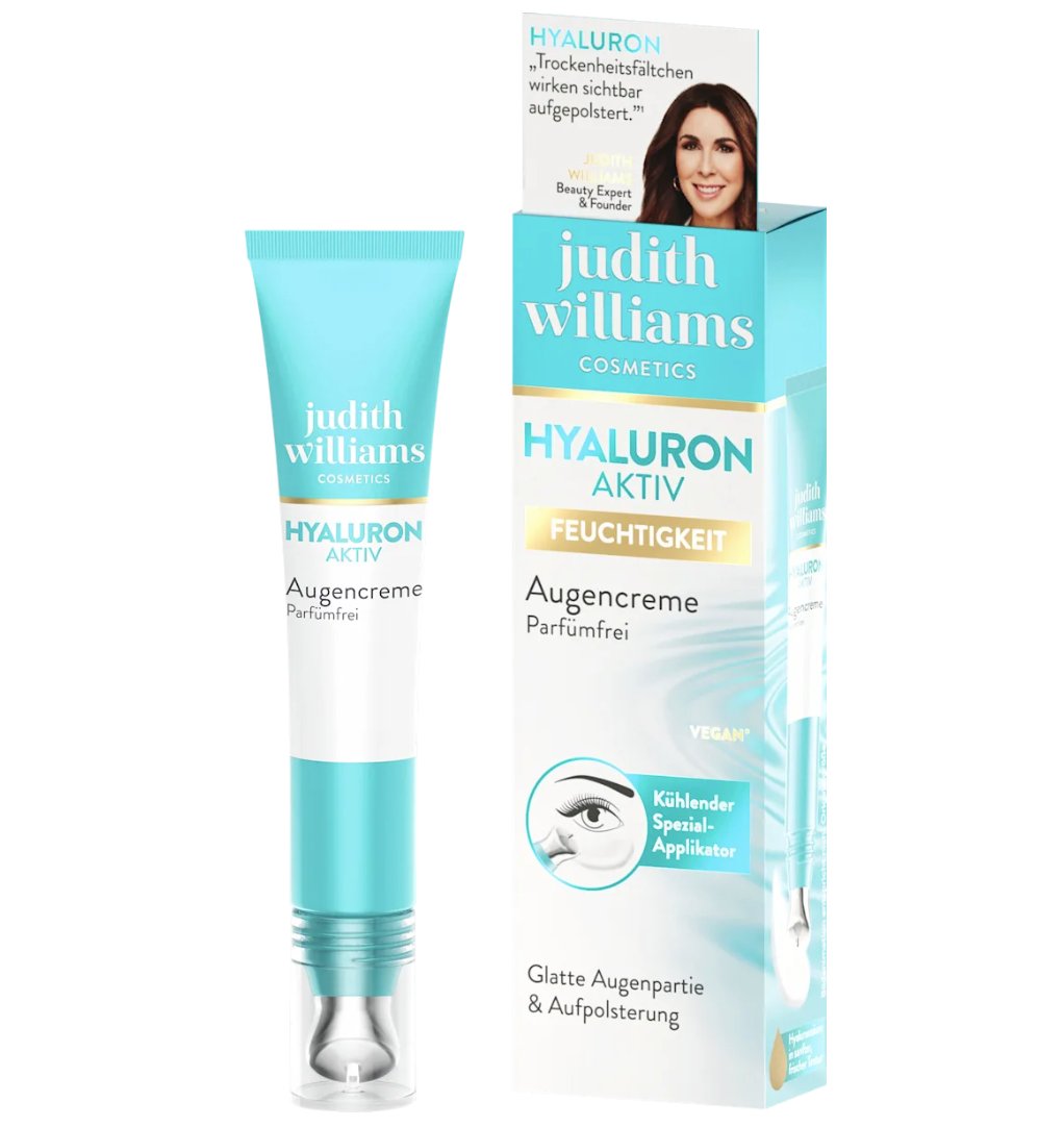 Judith Williams Augencreme Hyaluron Aktiv, 15 g