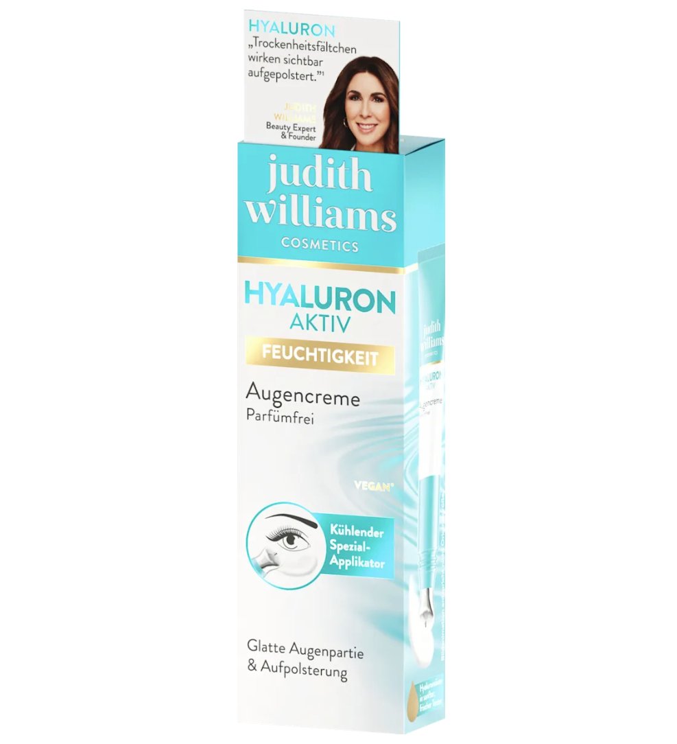 Judith Williams Augencreme Hyaluron Aktiv, 15 g