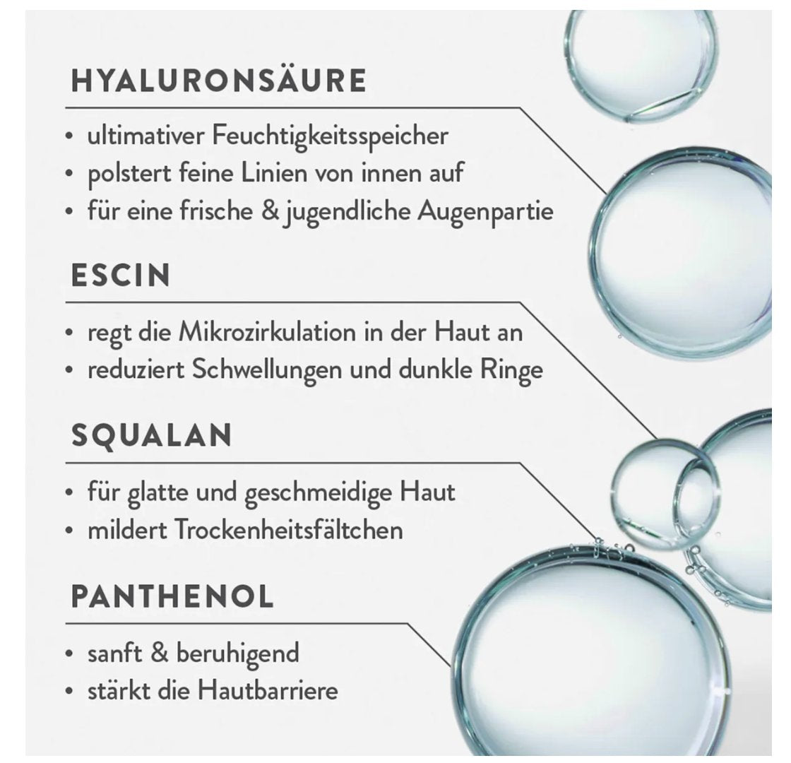 Judith Williams Augencreme Hyaluron Aktiv, 15 g