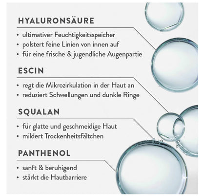 Judith Williams Augencreme Hyaluron Aktiv, 15 g