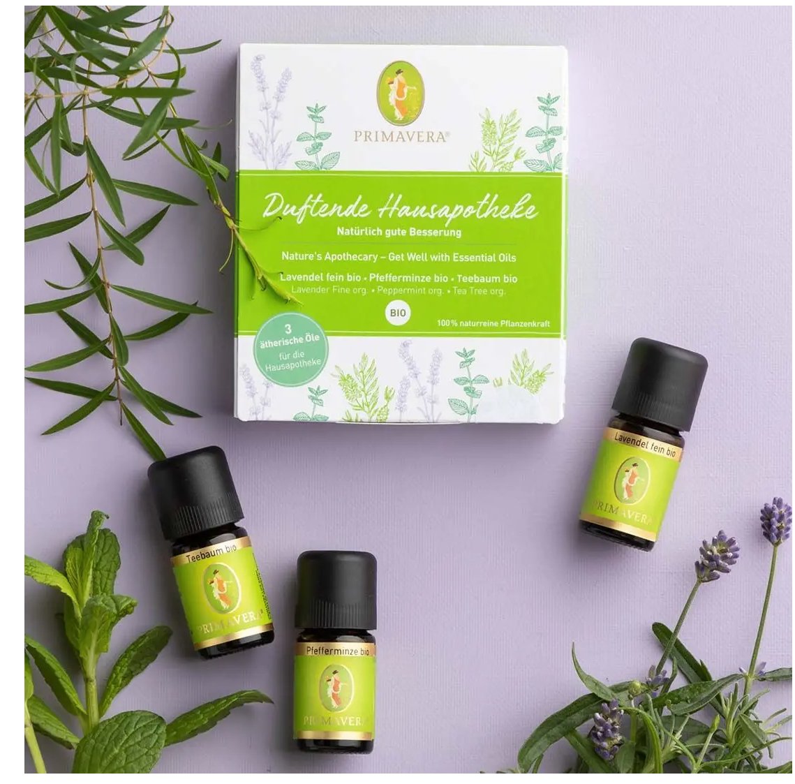 Primavera 家居精油藥櫃 套裝 5ml*3