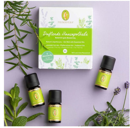 Primavera 家居精油藥櫃 套裝 5ml*3