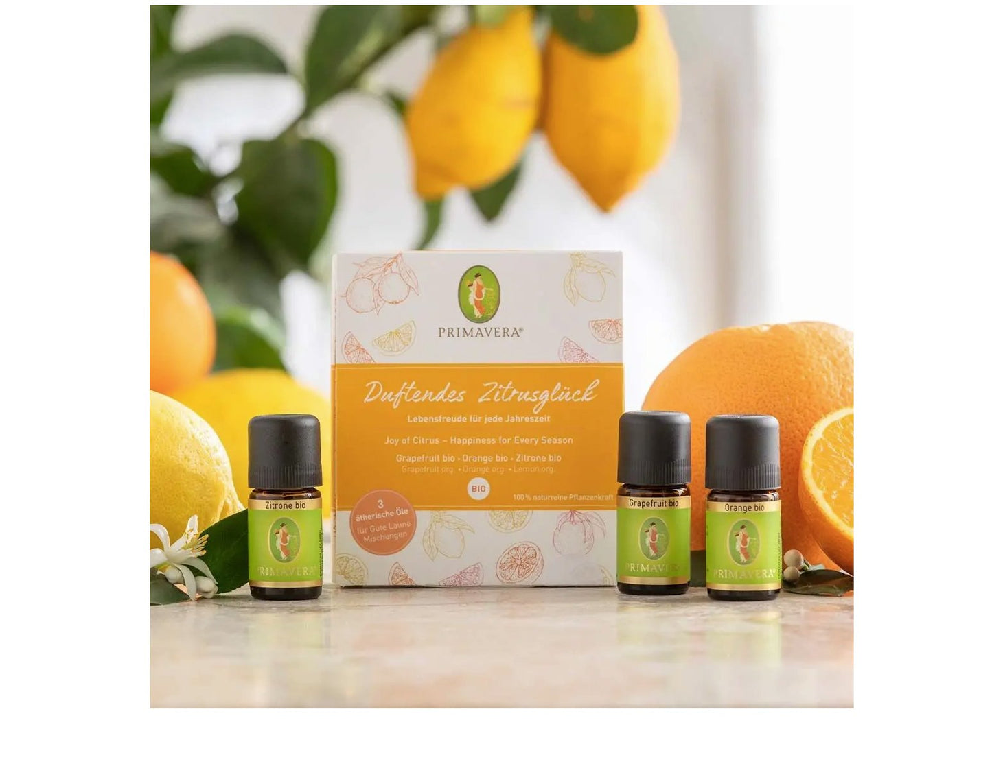 Primavera 香氛柑橘之悅 精油組 5ml*3