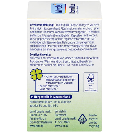 Mivolis Darm Plus Kapseln 30 St, 15 g