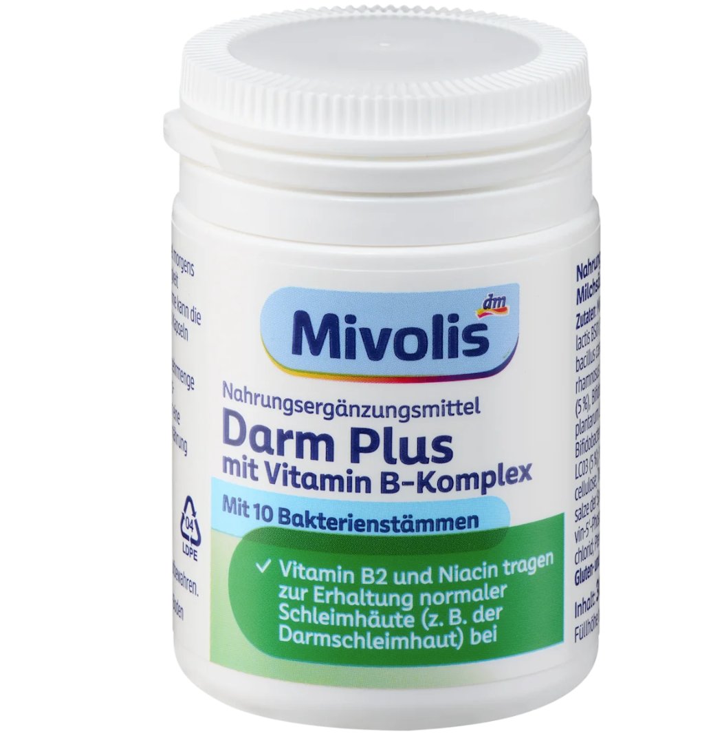 Mivolis Darm Plus Kapseln 30 St, 15 g