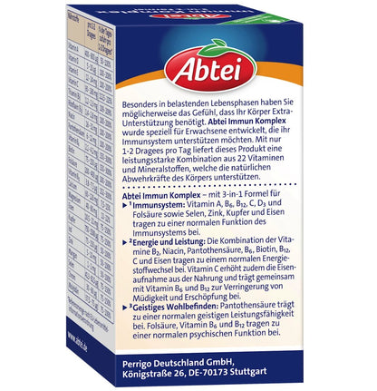 Abtei 免疫 綜合錠 40 錠 ，28.64 克