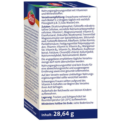 Abtei 免疫 綜合錠 40 錠 ，28.64 克