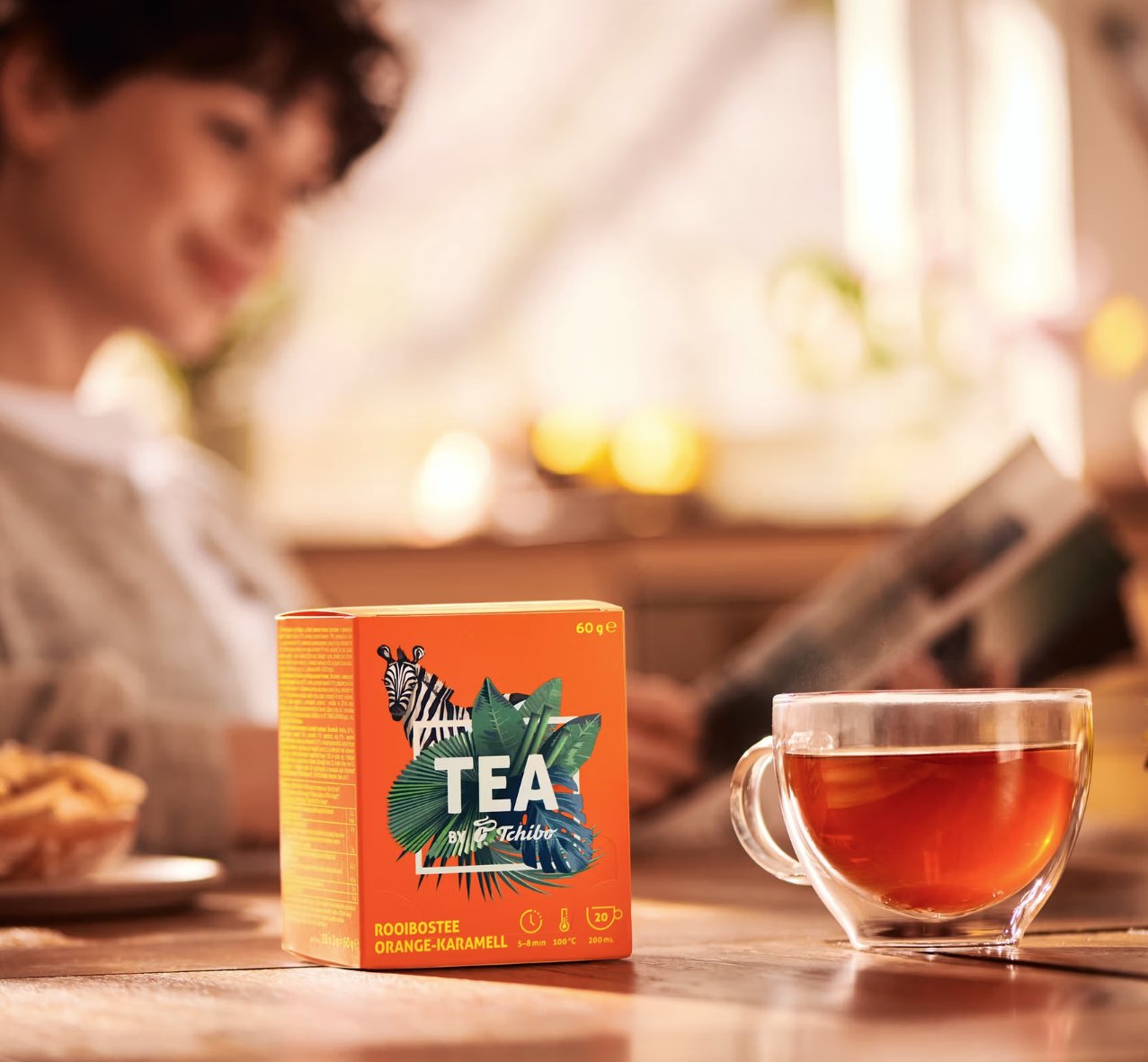 Tchibo TEA by Tchibo Rooibos Orange-Karamell 20 Teebeutel