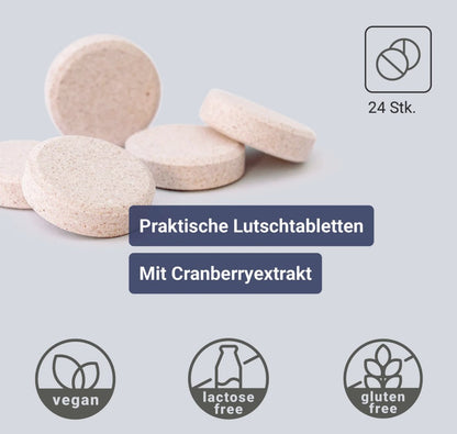 Raab Vitalfood D-甘露糖蔓越莓片，24片裝