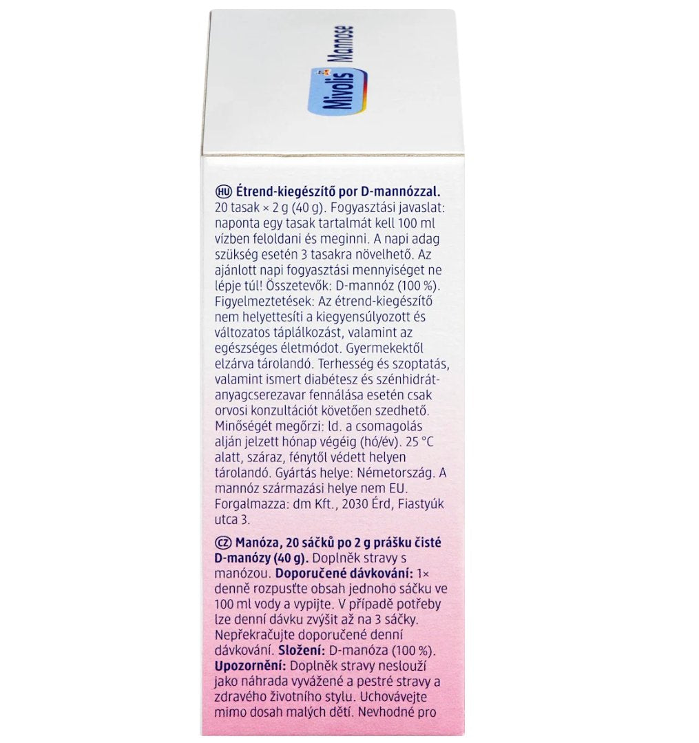 Mivolis Mannose Sticks 20 St, 40 g