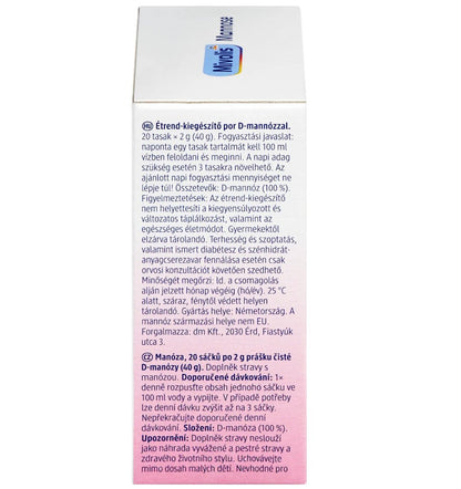 Mivolis Mannose Sticks 20 St, 40 g