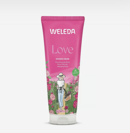 Weleda Love Shower Cream Rose 200ml