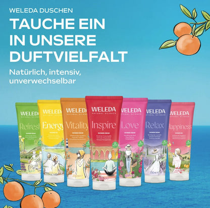 Weleda Love Shower Cream Rose 200ml