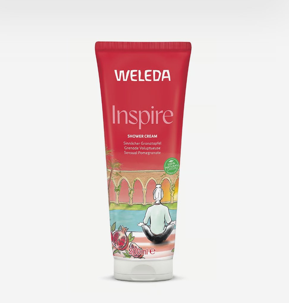 Weleda Inspire Shower Cream Granatapfel 200ml