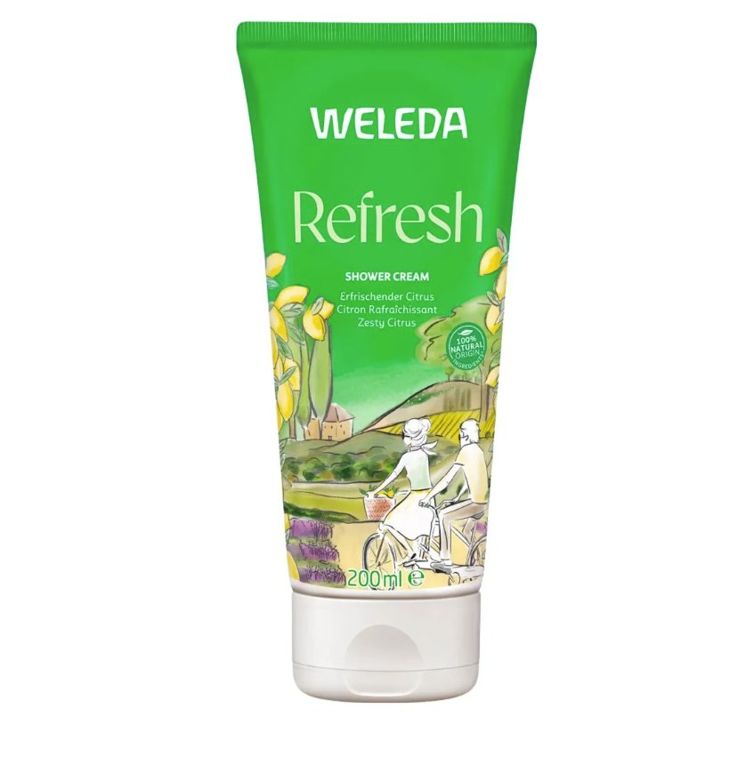 Weleda Refresh Shower Cream Citrus 200ml