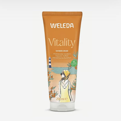 Weleda Vitality Shower Cream Sanddorn 200ml